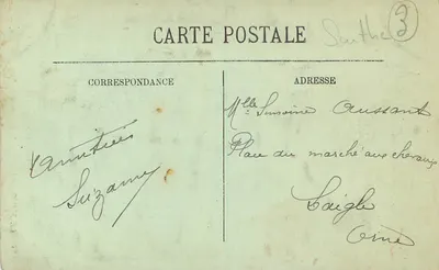 Le Mans — Szczegóły Domu Królowej Bérengère — LL 133 — Rewers