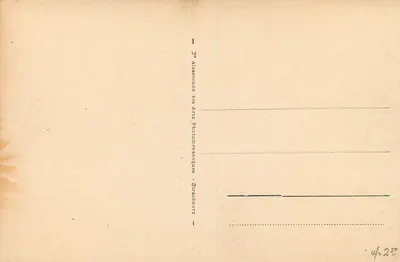 Cabourg - La Digue i plaża — wydawca: 3e A. des Arts Photomecaniques, Strasbourg — numer seryjny 105 — Rewers