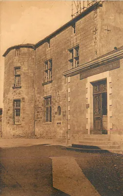 Saint-Maixent — Restos do Castelo de Chauray — Editor R. Bergevin, La Rochelle