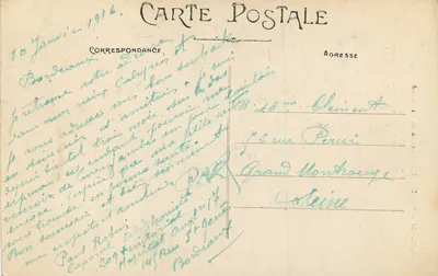 Bordeaux — Catedral de São André — A.H. 22 — Verso
