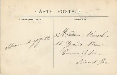 Bordeaux — Ogród Miejski — Wydawca nie widoczny — Rewers