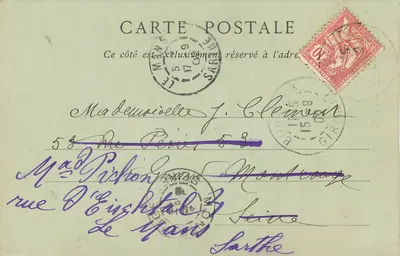 Bordeaux — Katedra i Wieża św. Michała — Zbiór ND. Fot. nr 16 — Rewers
