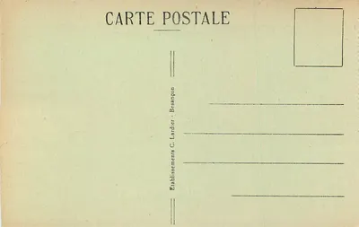 BESANÇON-les-BAINS — Przejście przez Doubs, z Tarragnoz do Mazagran. Skaliste wzniesienia Citadelki — C. Lardier — Rewers