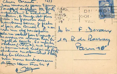 Dinard (Il.-et-V.) — Palmeraie i Saint-Malo — Rewers