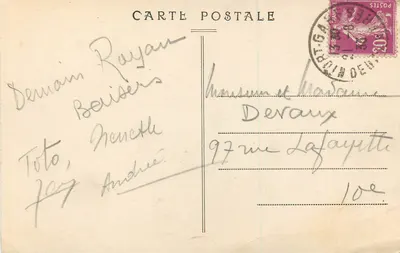 Niort — Zamek — Cl. Max Ménard, nr 228 — Rewers