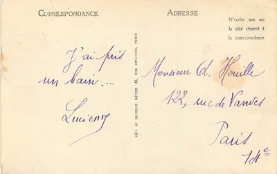 LE TRÉPORT — Plaża i kasyno — LL — Rewers