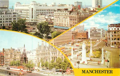 Manchester — visão panorâmica — Foto Precision Limited, PLX19457