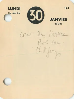 Langres (Haute-Marne) — Katedra Świętego Mammès — wydawca J. Lion, nr 107 — Rewers