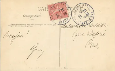Catedral de Reims — Capitel — Les Andanges — Editor Romain, n° 178 — Verso