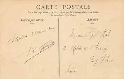 Reims — Katedra św. Remigiusza, Grobowiec św. Remigiusza — La P. Girard, Kolekcja ND Phot — Rewers