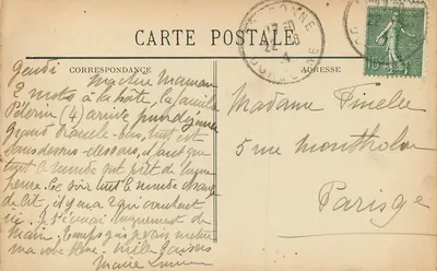 Zamek Cadignan — Pessac (Gironde) — Wydawca nieznany — Rewers