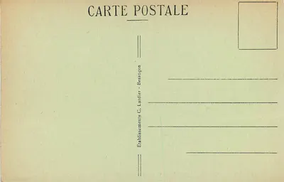 Besançon-les-Bains — Vista geral da Cidadela vista dos Buis — Editor C. Lardier, n° 199 — Verso