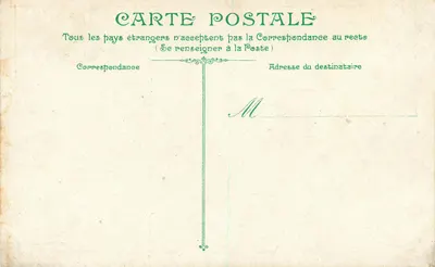 Fontainebleau - Sala do Trono — editor não identificado, n° de série 18 — Verso