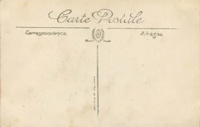 Le Tréport — Efecto de olas — LL. n° 4027 — Reverso