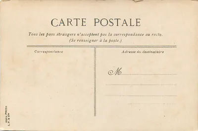 Marseille, de Réformées en het Monument der Mobiles — L.V. & Cie, n°17 — Achterkant