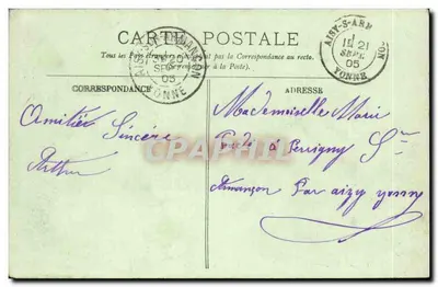 Cabourg — O Grande Hotel e a Terrasse — 1 L. — Verso