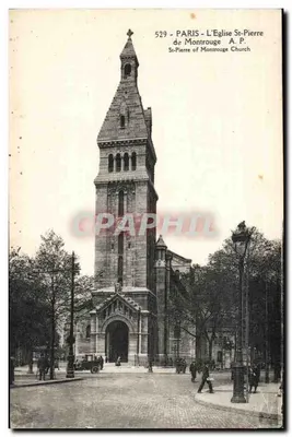 Paris - A Igreja de São Pedro de Montrouge — A.P. — n° 529