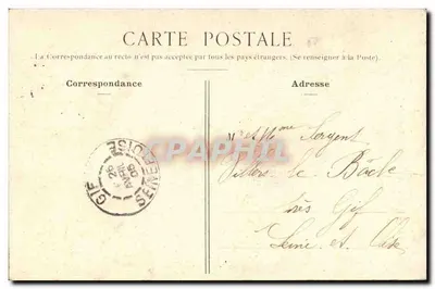 Igreja de São Pedro de Montrouge — Paris — Marnuse, Paris, n°89 — Verso