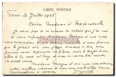 Paris (XIV) - A Igreja de São Pedro de Montrouge — F.F. Paris 8 — Verso