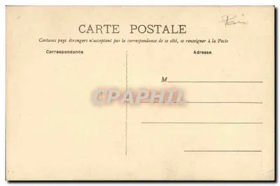 Paris-Montrouge — A Igreja — Edição Legros, Basar — Verso