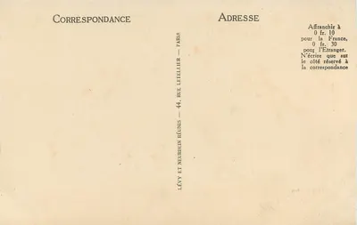 Royat — A Igreja — G.J. — Verso