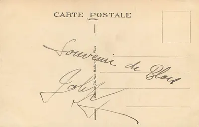 Blois (Loire-et-Loire) — Le Château — Widok z Square Victor-Hugo — Rewers