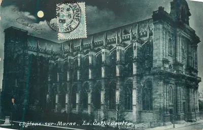 Châlons-sur-Marne. A Catedral — L. Coëx, editor