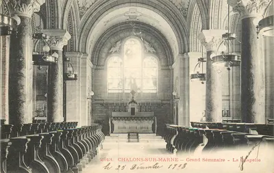 Chalons-sur-Marne — Grand Séminaire — A Capela — J. Parnet, n°2913