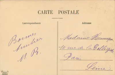 Aix-les-Bains — Castelo da Roche-du-Roi — E. Reynaud, Chambéry — Verso