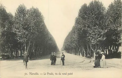 Le Prado, visto do rotonda — Marseille — n°50
