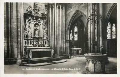 Catedral de Coutances — A Capela de Nossa Senhora do Poço