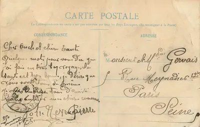 VITRY-LE-FRANCOIS — Vista tirada na Place d'Armes — editor não identificado — Verso