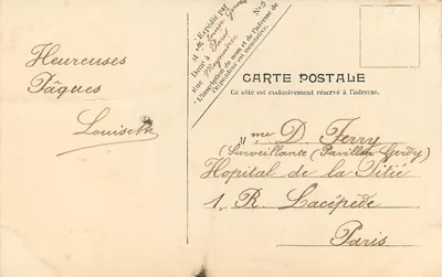 Monument Francisza Garniera — Paryż — V. P. Paryż. Nr 35 — Rewers