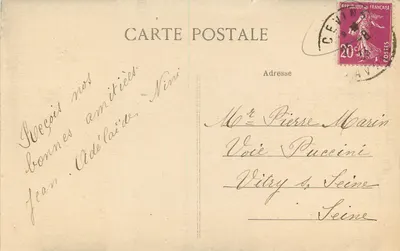 Avalanche of Beauboîs — Savoie — G. H. A. — n°69 — Back