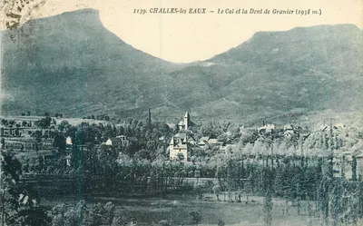 Challes-les-Eaux — O Col e a Dent de Granier (1938 m.)