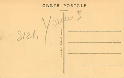 Montréal — Les Stalles (côté droit) — Librairie Cl. Michaud, Avallon — Verso