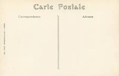 Bourbon-l'Archambault (Allier) — Zamek — ND. Fot. — Rewers