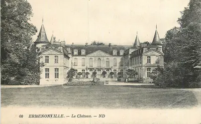 Ermenonville — O Castelo — ND