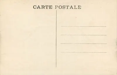 Het kasteel van Tarascon op de Rhône — gebouwd in de 15e eeuw door Lodewijk II, vader van koning René — Collectie L.A. — Achterkant