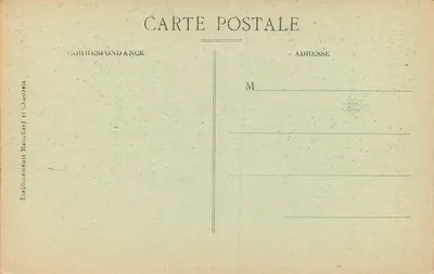 Parque dos Célestins — Vichy — Editor M.C. — Verso