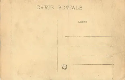 Floresta de Fontainebleau — Caverna dos Brigands (Entrada) — Coleção A. Bégloue, n°131 — Verso
