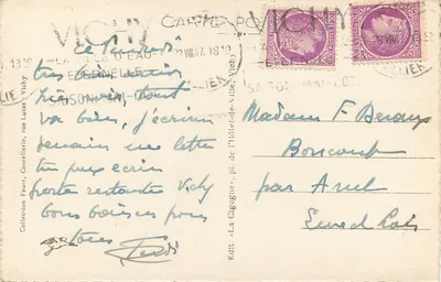 Vichy — Dom Bailliage (XVI wiek) — Rewers