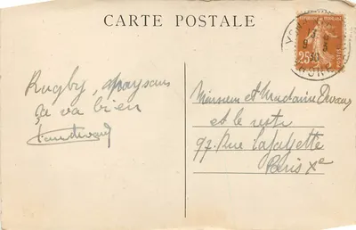 Lyon — Ogólny widok z Croix-Rousse — Lyon Illustré, n°64 — Rewers