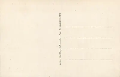 Le Puy-en-Velay — Katedra i N.-D. Francji — Wydawnictwo Puy-Marguerit-Brémont — Rewers