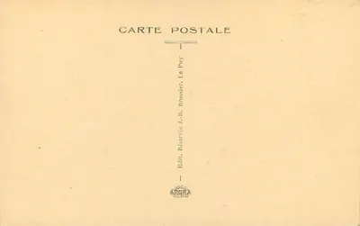 Le Puy-en-Velay — Katedra św. Laurenta — AHGRA — Rewers
