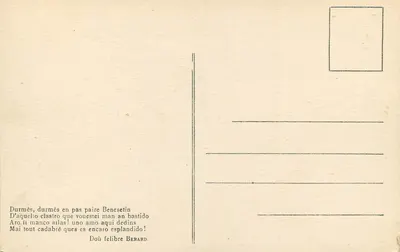 Peyruls (B.-A.) — Klasztor Ganagobie — Foto Vial, Digne, Wyd. Thomasset — Rewers