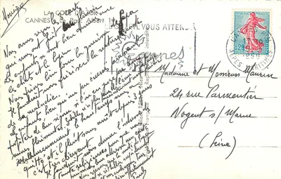 Cannes — Le Parc Albert — Verlag Relta — Rückseite