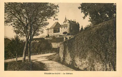Uriage-les-Bains — O Castelo — Éditions Martiutto Fières, n°97