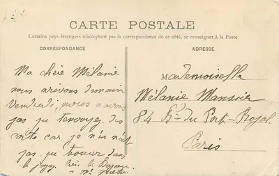 Châteauroux — Kerk van Onze Lieve Vrouw, zijdekeuze — onbekende uitgever, nr. 515 — Achterkant