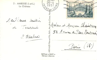 Amboise — Zamek — Gaby — Rewers